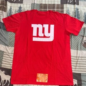 Red NY Giants Logo T-Shirt